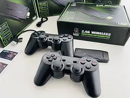 64ГБ Ігрова приставка LITE GREEN HDMI 3535 ігор Dendy, Sega, Аркадні ігри, Game Boy, Nintendo, Atari, PlayStation 1 - мініатюра 4