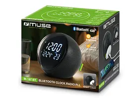 Радіогодинник з USB Muse M-197 BT - мініатюра 4
