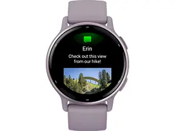 Смарт-годинник Garmin vivoactive 5 Metallic Orchid Aluminum Bezel with Orchid Case and Silicone (010-02862-13/53) - мініатюра 5