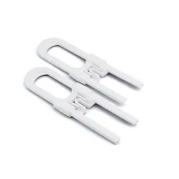Замок-блокатор для дверцят MBM Kids 2 шт білий (BS-10 WHITE) - мініатюра 5