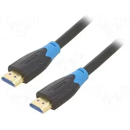 Кабель мультимедійний HDMI M to HDMI M 1.0m black Vention (AAGBF)