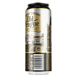 Пиво Old Prague Bohemian Premium Lager світле, 4.8%, з/б, 0.5 л - мініатюра 2