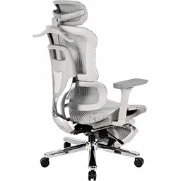 Офісне крісло GT Racer B-528 Gray/Light Gray [174573] - мініатюра 7