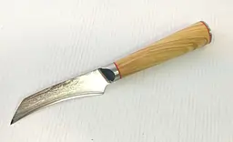 Ніж для чищення овочів Damascus DK-OK 4008 AUS-10 9 см Дамаська сталь 67 шарів - мініатюра 9