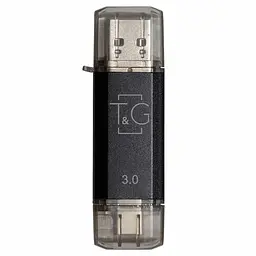 Флеш-накопичувач TG 009 Star Series 2in1 USB 3.0 (USB-A/C) - 256GB Чорний - мініатюра 2