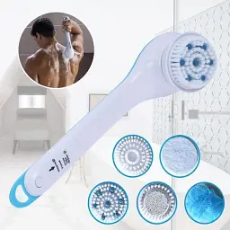 Масажна щітка для тіла електрична No Brand Spin Spa Brush (2091116714) - мініатюра 3