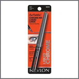 Підводка для очей Revlon So Fierce! Chrome Ink, відтінок 901 (Gunmetal), 0,9 г (592921) - мініатюра 2