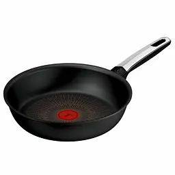 Tefal Сковорода Tefal Excellence Fusion, 24см, алюміній, нержавіюча сталь, бакеліт, чорний