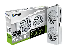 Відеокарта Palit GeForce RTX5060 Ti WHITE OC 16G