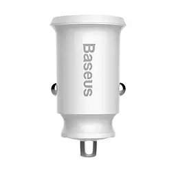 Автомобільний зарядний пристрій Baseus Grain Car Charger 2USB 3,1A CCALL-ML02 White - мініатюра 3