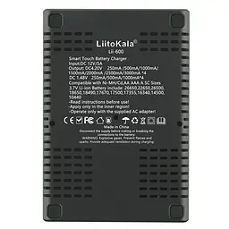 Універсальний зарядний пристрій LiitoKala Lii-600 EU для акумуляторів - мініатюра 3