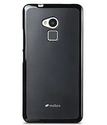 Чохол Melkco Poly Jacket TPU Case HTC One Max / T6 Black Mat Ver.2 (O2OMAXTULT2BKMT) + плівка - мініатюра 1