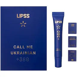 Блиск для губ Lipss Київстар +380 Call me Ukrainian - мініатюра 2