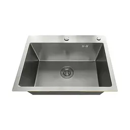 Кухонна мийка з нержавіючої сталі Mixxus MH5843 Micro Decor Ss Color MI8216, Нержавіюча сталь - мініатюра 2