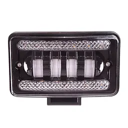 Додаткова LED Фара Лінзована 170x110x80 мм з ДХО 50W 6000К 9-36V (LP-7717)