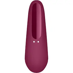 Вакуумний стимулятор Satisfyer Curvy 1+ Rose Red - мініатюра 3