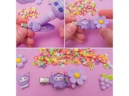 Набір для творчості VLADI TOYS Клей з кабашонами. Заколки фіолетовіVT4600-01 - мініатюра 3