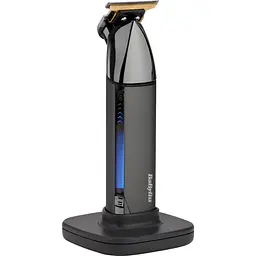 Тример Babyliss Super-X Metal Black Edition для вусів та бороди чорно-сірий (T991E)