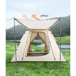 Палатка Youpin 8H Outdoor Camping Automatic Tent (3273921) бежевий - мініатюра 7