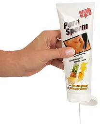 Лубрикант - Porn Sperm Pineapple, 250 мл - мініатюра 4