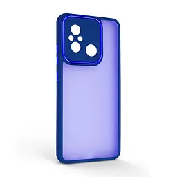 Защитный чехол для Xiaomi Redmi 12C, Shade, синий, TPU+PC, матовый, защита всего корпуса, панель-накладка, противоударный, с высокими бортами, амортизирует удары при падениях, ArmorStandart (ARM70106)