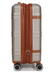 Валіза маленька S ABS-пластик Worldline Airtex 629 56×36×22см 38л Шампань - мініатюра 7