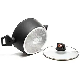 Каструля Hölmer кована з кришкою CR-1342-SBMCL Carrot 4,2 л (CR-1342-SBMCL Carrot) - мініатюра 6