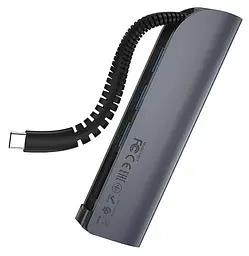 USB Хаб Hoco Easy connect Type-C HB17 3 USB - мініатюра 3
