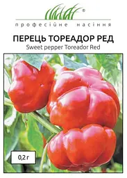 Насіння перцю Тореадор Ред 0.2 г (Професійне насіння)