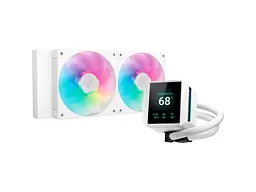 Водяне охолодження Deepcool Mystique 240 ARGB White (R-LX240-WHDSNMCP-G-1)