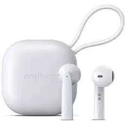 Бездротові навушники Omthing Airfree Pods TWS (EO005) з шумопоглинанням білі - мініатюра 2