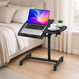 Столик для ноутбука з регулюванням нахилу та висоти 60-90см UFT T12 Black (UFTT12Black) - мініатюра 7