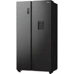 Холодильник Gorenje SBS 179х67х92 см 2 двері 353(191) л А++ NF+ диспенсер генератор льоду зовн. диспл чорний - мініатюра 4