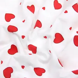 Фланелеві пелюшки Cosas Ruby Hearts 80х80 см біло-червона (FlannelDiapers_RubyHearts_80x80) - мініатюра 6