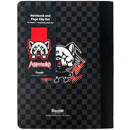 Блокнот Kite Aggretsuko А5 60 аркушів клітинка AR з магнітною закладкою (AR26-192) - мініатюра 3
