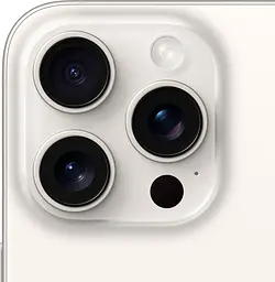 Смартфон Apple iPhone 15 Pro 128 GB White Titanium [MTUW3] [92602] - мініатюра 5