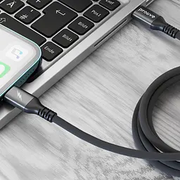 Кабель Proove ReGen Silicone Type-C to Lightning 27W (1m) black - мініатюра 2