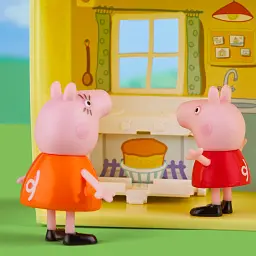 Ігровий набір Peppa - БУДИНОЧОК ПЕППИ (будиночок з меблями, фігурка Пеппи) - мініатюра 7