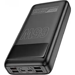 Універсальна мобільна батарея Hoco DB81 Apollo 65W 30000mAh Black (6942007637749) - мініатюра 3