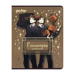 Зошит Kite предметний Harry Potter 48 аркуші, клітинка, геометрія (HP25-240-1)