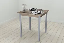 Стіл кухонний Ferrum-decor Агата 75x70x70 Сірий ДСП Сонома Трюфель 16мм (FRD-106244)