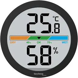 Термогігрометр Technoline WS9418 Black (WS9418)