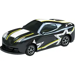 Інерційна машинка Crash'ems Крашмобіль 2 в 1 Black Star (1300) - мініатюра 2