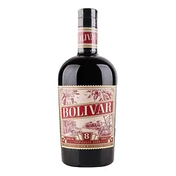 Напій на основі рому Bolivar 8 y.o. Venezuela 40% 0.7 л 