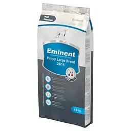 Сухий корм Eminent Puppy Large Breed для цуценят, вагітних та лактуючих собак великих та гігантських порід, 15 кг (3871)