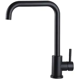 Змішувач для кухні Globus Lux Alpen SBT1-203L-BB 000024953 Чорний матовий - мініатюра 4
