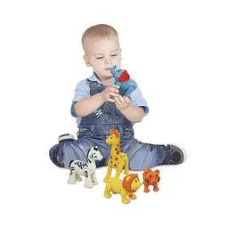 Ігровий набір Kiddieland Дикі Тварини (054106) - мініатюра 9