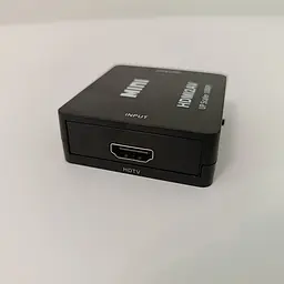 Перехідник HDMI в AV (RCA тюльпан) адаптер. Чорний - мініатюра 9