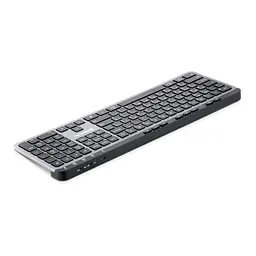 Клавіатура REAL-EL RK-737W Wireless/Bluetooth Black/Grey (EL123100060) - мініатюра 7