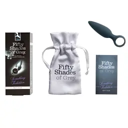 Анальна пробка Fifty Shades of Grey Something Forbidden 10.8 см (чорний) - мініатюра 2